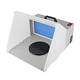 YAOBLUESEA Airbrush Absauganlage 3m³/min Farbe Filter Farbnebel W420 für Farbnebel Außenluft Ersatzfilter Sprühnebel Außenluft
