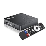 GREVA Android 14.0 TV Box, 8K UHD-Auflösung Android Box 2GB RAM 16GB ROM RK3518mini Quad-Core 64bit Cortex-A53, 2.4GHz/5.0GHz Dual Wifi6 10/100M LAN Enternet Bluetooth 5.0 USB3.0 Smart TV Box 3D HD