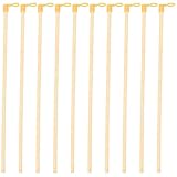 Anneome 50 Stück Holz Laternenstäbe mit Handgriff Handliche Laternenstangen für Vielseitig für Laternenfest Party und Basteln Innen und Außen Geeignet