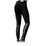 MDSIOKHJ Reithose Reithosen Kleidung for Damen und Herren, modische Hose mit hoher Taille, Radhose, Feste Hose(Black,L)