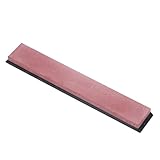Schärfstein, Weißer Korund 5000 Grit Abziehstein für Messer Scheren Meißel Rasiermesser Hobel, Professioneller manueller kleiner Schärfstein mit festem Winkel Küchenzubehör