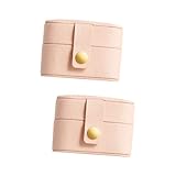 Jewellery 2pcs Elegante Schmuck Frauen Kompaktlagerbox Ringe Ohrringe und Halsketten tragbare Organisationskoffer für Reisen Jewellery