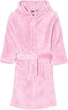 Playshoes Unisex Kinder Fleece-Bademantel Morgenmantel, rosa, 134/140