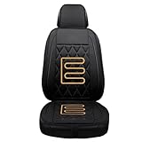 BesBet Autositzbezüge, Winter Sitzbezug Vorn Mit Voller Rückenlehne Autositzschoner für Den Einsatz Im Auto Geeignet 1 Stück