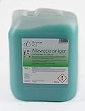Hygiene VOS Allzweckreiniger mit Salmiak 10 Liter Kanister. Alkalischer Hochleistungsreiniger für alkalibeständige Bodenbeläge