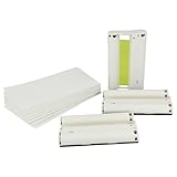 vhbw Druckerkartuschen Cyan/Magenta/Yellow kompatibel mit Canon Selphy CP-800, CP-810 Fotodrucker (kompatibel, 3er-Pack)