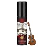 Gitarrenpflege, 3 In 1 Gitarrenpflege Set, Gitarrenzubehör, Reinigung, Politur und Schutz, Geeignet für Gitarren, Bässe und andere Musikinstrumente, Paneele, Saiten usw, 100ml