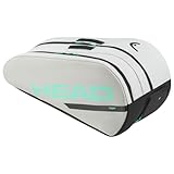 HEAD Unisex-Adult Tour Racket Bag L Tennistasche, Ceramic/Teal, L