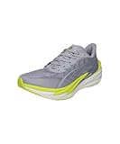 PUMA Deviate Nitro 4 Laufschuhe Neutralschuh Herren grau - Vibrant Silver-lux Lime 46,5