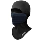 toptrek Sturmhaube, Balacava Winter Sturmmaske Herren/Damen Schwarz, Sturmhaube Fahrrad Motorrad, Winddichte Warme Balaclava, Atmungsaktive Skimaske Geeignet für Motorrad Skifahren Radfahren