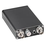 Gonetre Automatischer Antenna -Tuner Mini Smart Display Radio Tuner mit BNC -Anschluss für Ham -Funk -Enthusiasten Aluminiumlegierung Iron Kupfer NPO -Material 0,91 Zoll OLED -Display
