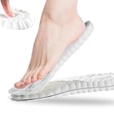 Orthopädische Einlegesohlen, Memory Foam Einlegesohlen, Komfort Massage, Stoßdämpfende Einlegesohlen Herren und Damen für Sport und Alltag, Atmungsaktive, Weiche, 37-38