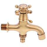 SEWOART Antiker Wasserhahn Im Europäischen Stil Wandmontierte Badewannen Und Duscharmatur Für Das Badezimmer Vielseitig Einsetzbar