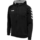 hummel Hmlgo Cotton Zip Hoodie Kapuzenpullover Herren Schwarz S