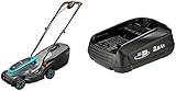 Gardena Akku-Rasenmäher PowerMax 32/18V P4A Solo + System Akku P4A PBA 18V/45 2,5 Ah