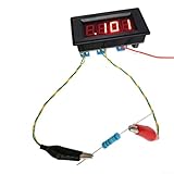 HpLive DC5V Digitaler Niedrigwiderstandstester Voltmeter DIY Widerstandsmessgerät Spannungsprüfer mit Hoher Präzision und Schneller Reaktionszeit(Fertigprodukte)