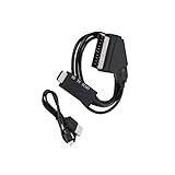 Display Conversion Line Zu Scart Adapter Konverter Kompatibel for HDMI-kompatibel 1,3 Monitor konverter Kabel