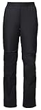 VAUDE Damen Women's Drop Pants Ii Regenhose, Black Uni, 40 EU