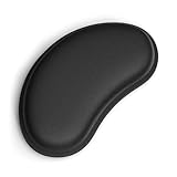 Gomin Handballenauflage für Maus – rutschfeste Handauflage mit Memory Schaum Gelkissen, Ergonomische Handgelenkauflage zur Entlastung des Handgelenks, Wrist Rest Pad für Büro & Gaming, Komfort Pad