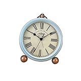 Cabilock 1Stk Tischuhr standuhr Table Clock ringery leuchtwecker The Alarm The Blue glockengelaute klingeltöne Glockenwecker Alarmuhr klingeldraht klingelhöschen Ornamente kreative Uhr