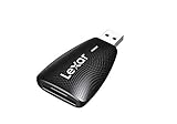 Lexar Multi-Card 2-in-1 USB 3.1 Externe Kartenlesegeräte, Bis zu 312 MB/s für UHS-I UHS-II SD Karte und Micro SD Karte, Kartenleser USB kompatibel mit USB 3.0/2.0, Karten Adapter (LRW450UBAMZN)