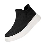 Lässige Tennisschuhe für Damen unter 10 Jahren [modisch] Herren leichte und atmungsaktive Freizeitsportschuhe Fengchidianche, weiß, 37 EU