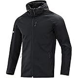 JAKO Herren Softshell-jacken Softshelljacke Light, schwarz, XL, 7605