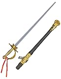 DEGUISE TOI Degen Piraten/Musketierschwert aus Kunststoff für Erwachsene - Gold