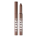 Zweifarbiger Glitzer-Lidschattenstift 2024 Neueste Lidschattenstiftfarben Lidschattenstift Langanhaltendes Augen-Make-up Natürliche und schimmernde Töne Sinnliche Adventskalender (Rose Gold, One Size)