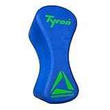 TYRON Pull-Buoy Elite (blau) | Hilfe für das Schwimmtraining | Zur Verbesserung der Schwimmhaltung | Schaumstoff | Asymmetrischer Aufbau