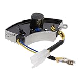 BESPORTBLE Generatorspannungsregler Avr-generator Generatorleistungsregler Kfz-spannungsregler Spannungsregler-controller 2 Kw Benzingenerator Raubtier-champion 2 Kw Black Aluminium