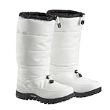 Baffin Cloud Damen-Schneestiefel, wasserdicht, isoliert, leicht, Tundra-bewertet, rutschfest, kaltes Wetter, Winter, Schneestiefel, Weiss/opulenter Garten, 39.5 EU