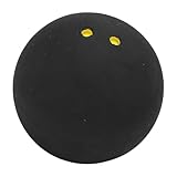 Squashbälle – Squashbälle Double Yellow Dot | Anfänger Dot Squashbälle | Racketball Ball | Gummi-Squashball 38 mm doppelter gelber Punkt | Professioneller Handballball | Squashschlägerbälle für
