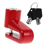 CRILSTYLEO Fahrrad Scheibenbremsenschloss Auto Gadgets E Bike Elektrofahrrad Fahrradschloss Fahrradschloss Elektrofahrrad Mini Motorräder Elektro Dirtbike Elektrofahrrad