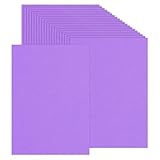 PATIKIL 50 Blätter farbiges Tonpapier, A4-Größe 230GSM dickes Kartonpapier bedrucktes farbiges Papier für DIY-Bastelarbeiten Scrapbooking Kartenherstellung Partydekorationen, Lila