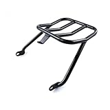 CPDDNGZMKK Gepäckträger Für Mountainbike Gepäckträger Aus Edelstahl Für Den Hinteren, Motorradgepäck Für R 18 100 Jahre R18 Classic 2020-2024(Black)