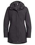VAUDE Idris III 3-in-1 Parka Damen – Damen-Winterjacke wasserdicht, winddicht & atmungsaktiv mit Eco-Finish, Damen-Doppeljacke mit wärmender Hybrid-Innenjacke – in Schwarz, Größe: 42