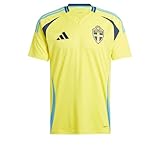 adidas Schweden Herren Heimtrikot Trikot 2024-2025, gelb, L