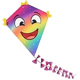 BOFUNX Drachen Kinder Einleiner-Flugdrachen für Kinder und Erwachsene 60×70cm Drachen mit Drachenschnur Kinderdrachen Flugdrachen Geschenk für Mädchen Jungen