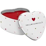 Herzkerze Motiv 'Herzensmensch'