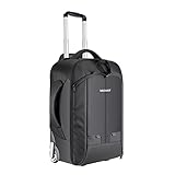 Neuerer 2-in-1-Kamera-Schieberucksack, Kofferstil, konvertierbar, mit stoßfestem Doppelgriff, mit herausnehmbaren gepolsterten Fächern für SLR/DSLR-Kameras Stativobjektive (schwarz/rot)