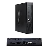 Reykentu Mini-ITX HTPC für Gehäuse Box Chassis Monitoring Server Chassis Industrial Control Computer USB Audio Ports Gehäuse