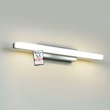 Yafido LED Spiegelleuchte Bad 40CM Spiegellampe Badezimmer Naturweiß über Spiegel, 9W Spiegellampen IP44 Spiegelschrank Beleuchtung Leuchte Spiegelbeleuchtung Wandspiegel Lampe Bathroom Mirror Light