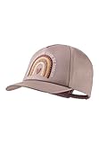 Sterntaler Baseball -Cap Regenbogen - Basecap Mädchen - Jerseycap mit Regenbogen -Stickerei - Schildkappe für Kinder mit Stickmuster und praktischem Gummiband - Basecap für Kinder - blasslila, 55