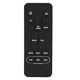 Universelle Soundbar Fernbedienung, Ersatz Bar Lautsprecher Fernbedienung für Phi Lips Bar Lautsprecher, Weiche Tasten und Einfach zu Bedienen, 2 AAA Batterien