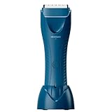 Meridian Körperhaartrimmer für Herren Plus für Männer & Frauen | Hoden Rasierer | Schamhaare, Achseln, Brust|wasserdicht | 90 Minuten Akkulaufzeit | Blau