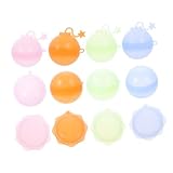 GARVALON 12St Wasserballon aus Silikon wiederverwendbare Wasserkampfspielzeuge wiederverwendbarer Wasserballon interaktives spielzeug kinder wasserspielzeug Bunte Wasserbälle Kieselgel