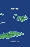 East Puerto Rico Journal: 3D Hexagonal Island Map Cover, 148 lined pages: 5.5 x 8.5 inches (13.97 x 21.59 cm): Including: El Yunque, Culebra and Vieques Islands