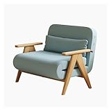 Einzelschlafsofa mit Kissen, faltbares Klappsofa, faltbares Futonstuhlbett, kompakt und bequem, geeignet für kleine Räume