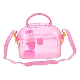 COLLBATH 1 Satz Hamsterkäfig Transportbox für Kaninchen gießen Hängematte Röhren Reise-Kulturbeutel Hamster käfig Hamster cage Hamster-Tragebox Heimtierbedarf Chinchilla-Reisetasche Abs